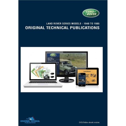 Land Rover Series Technical Publication LTP3001