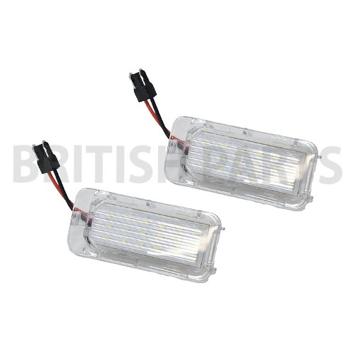 Number Plate Lamp LED Pair