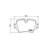 Brake Pad set C2D49906